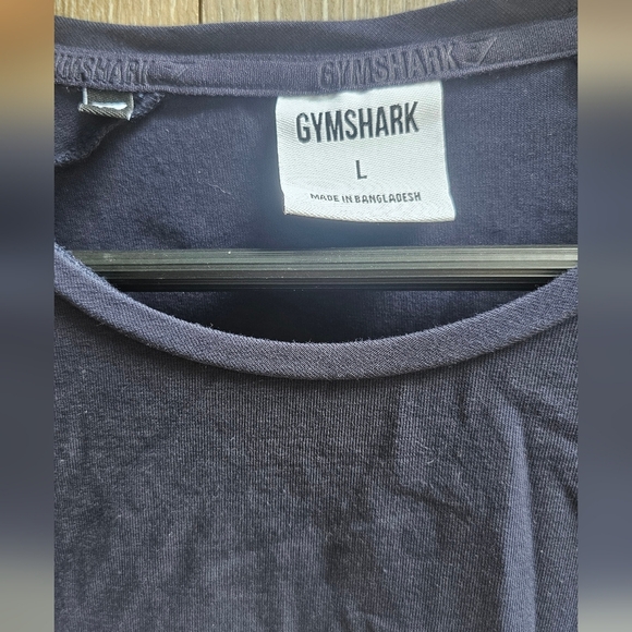 Gymshark Navy Crew Neck Tee - Picture 2 of 3